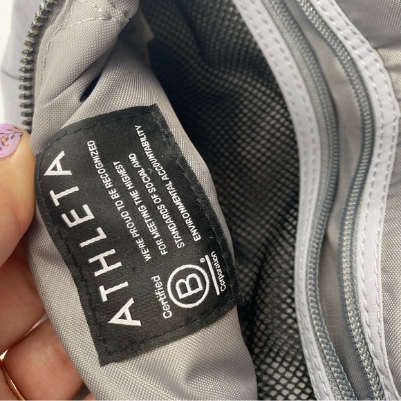 Athleta Bags Athleta Mini Crossbody Bag Metropolis Grey Hip